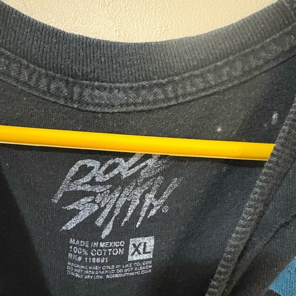 Makaveli Against All Odds Rock Smith T-Shirt Distressed Size X-Large Y2K Vintage - Picture 5 of 7